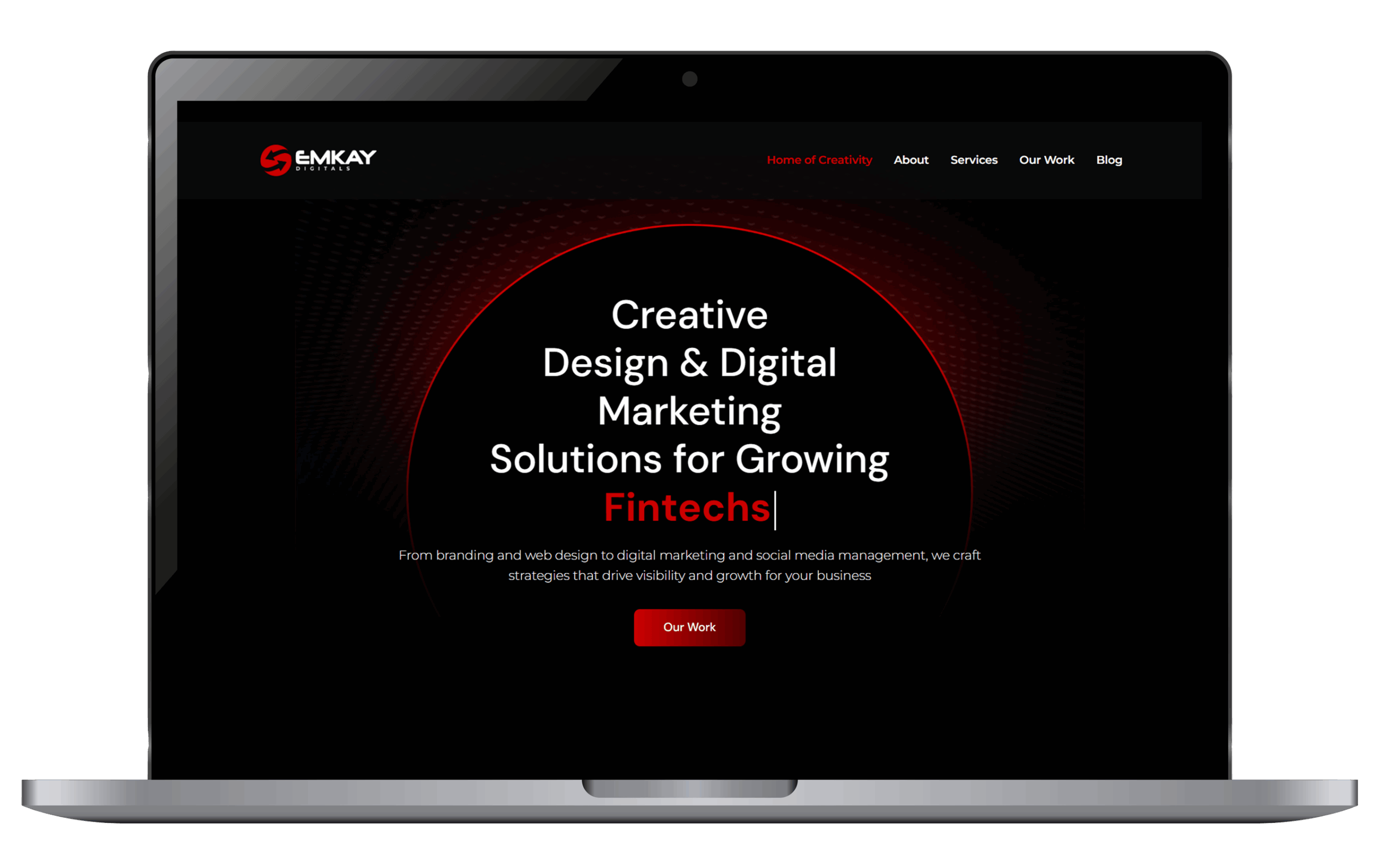 Emkay Website Screens