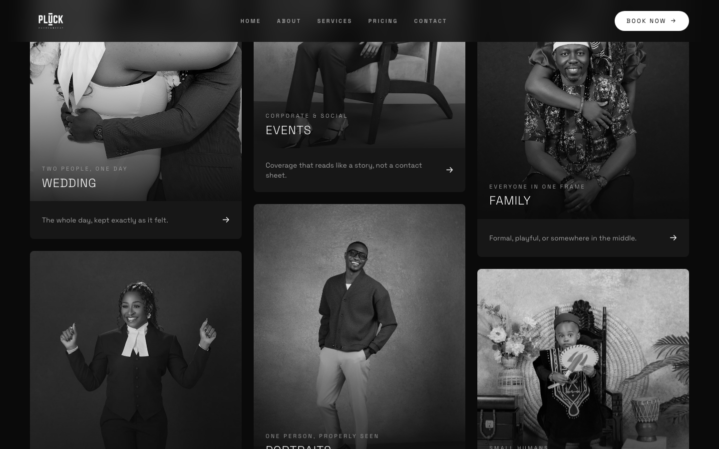 Desktop — Seven specialist galleries